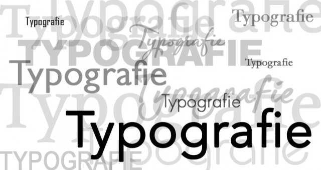 typografie